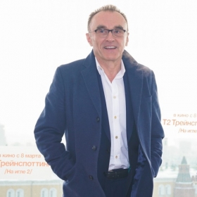 Danny Boyle. Фотоколл фильма "T2 Trainspotting". 8 февраля 2017 года, The Ritz-Carlton Hotel Moscow.