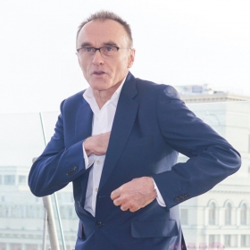 Danny Boyle. Фотоколл фильма "T2 Trainspotting". 8 февраля 2017 года, The Ritz-Carlton Hotel Moscow.