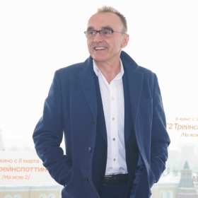 Danny Boyle. Фотоколл фильма "T2 Trainspotting". 8 февраля 2017 года, The Ritz-Carlton Hotel Moscow.