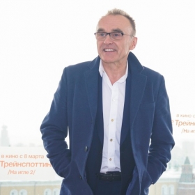 Danny Boyle. Фотоколл фильма "T2 Trainspotting". 8 февраля 2017 года, The Ritz-Carlton Hotel Moscow.