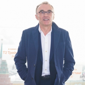 Danny Boyle. Фотоколл фильма "T2 Trainspotting". 8 февраля 2017 года, The Ritz-Carlton Hotel Moscow.