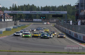 Квалификационная и основная гонка "Blancpain GT Series"