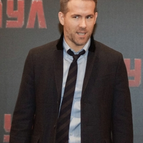 Ryan Reynolds. Фотоколл и пресс-конференция фильма Deadpool в The Ritz-Carlton Hotel Moscow. Москва, 25 января 2016 года.