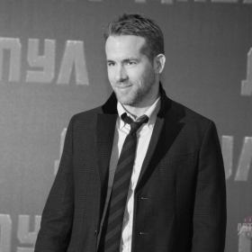 Ryan Reynolds. Фотоколл и пресс-конференция фильма Deadpool в The Ritz-Carlton Hotel Moscow. Москва, 25 января 2016 года.