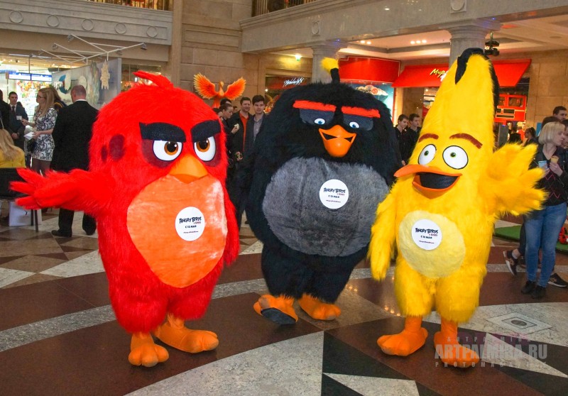 03.05.16 Фоторепортаж с премьеры фильма «Angry Birds в кино».